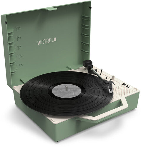 VSC-725SB Re-Spin Sustainable Suitcase Record Player Bluetooth