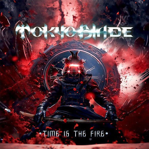 Tokyo Blade- Time Is The Fire - Blue & Red Vinyl