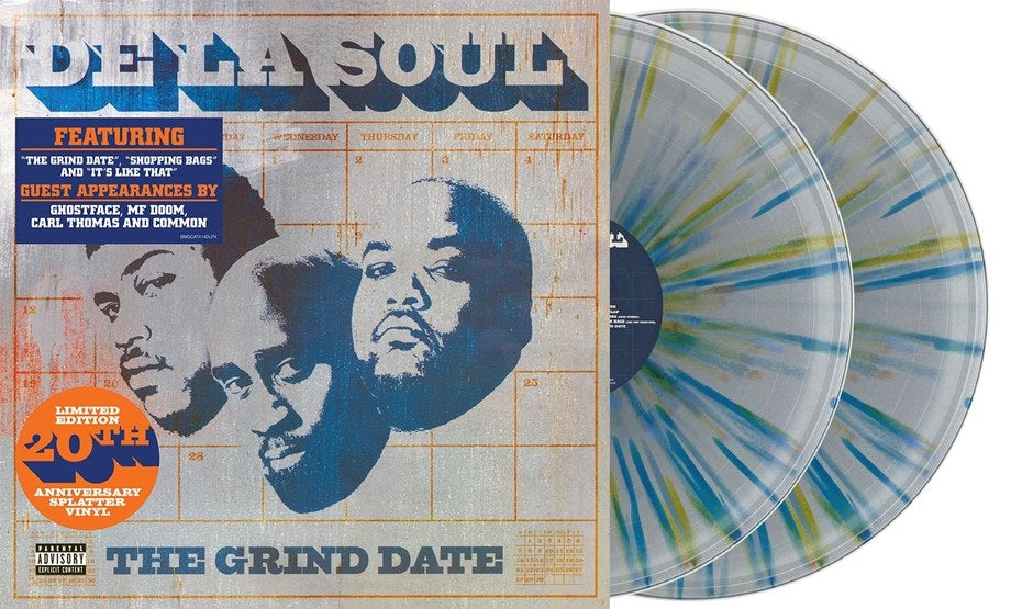 De La Soul- The Grind Date (20th Anniversary) [Splatter Color 2 LP]