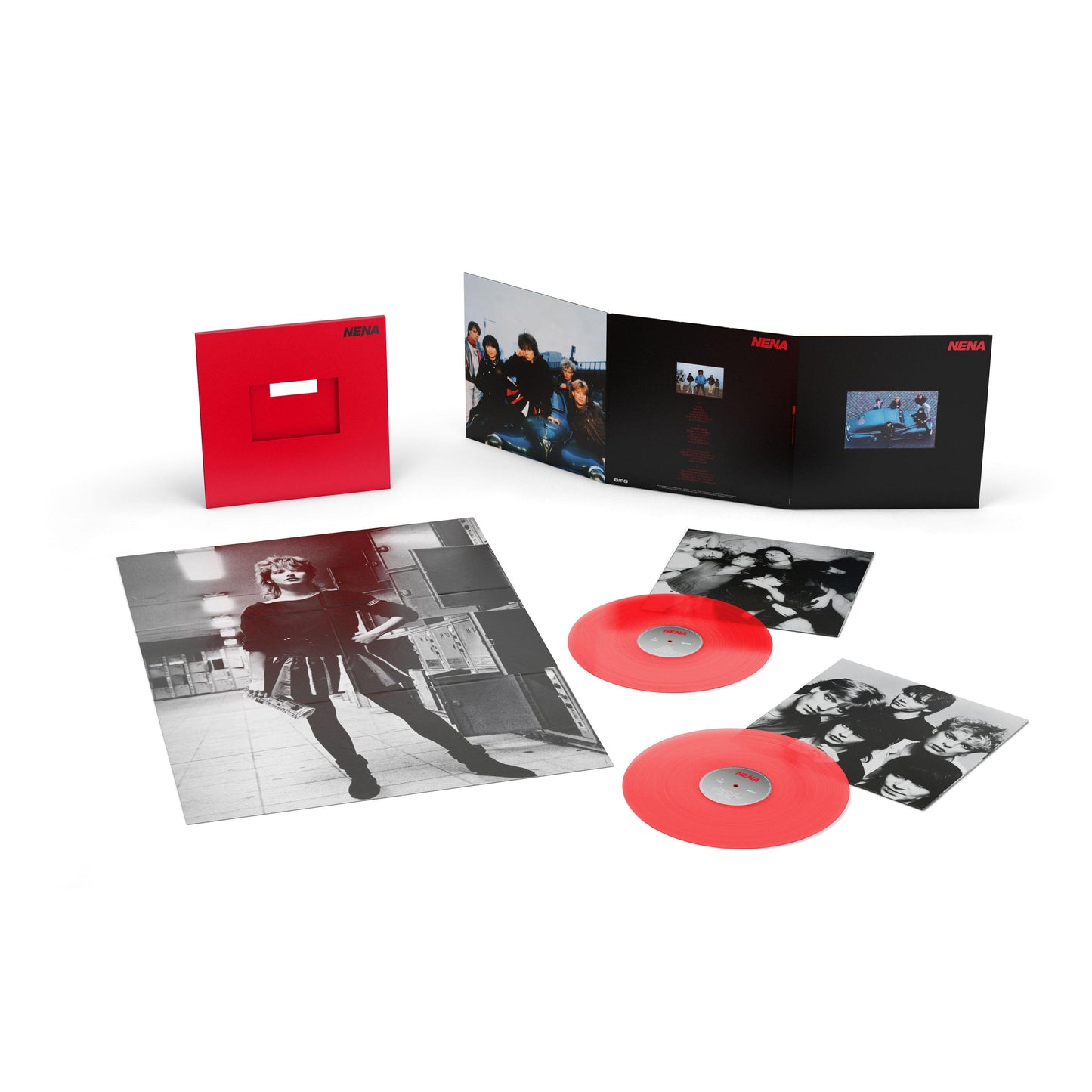 Nena- NENA (Remastered & Selected Works) [Translucent Red 2 LP]