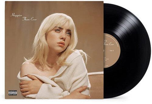 Billie Eilish- Happier Than Ever (100% Recycled Black Vinyl)