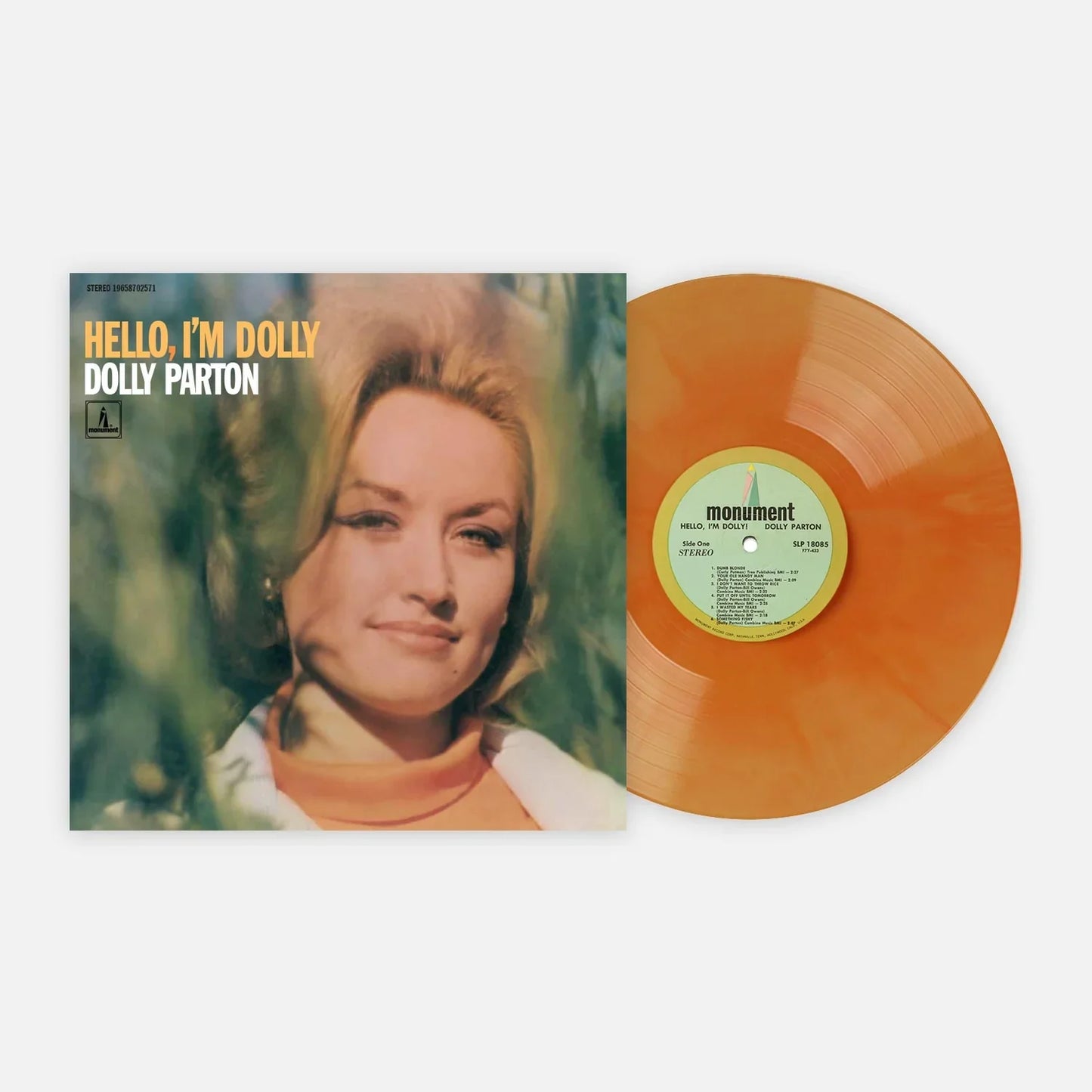 Dolly Parton- Hello I'm Dolly - 180-Gram Flame Galaxy Colored Vinyl